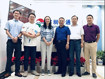 倫敦大學(xué)、中南大學(xué)與深圳計通交流前沿技術(shù),共建雙贏之路